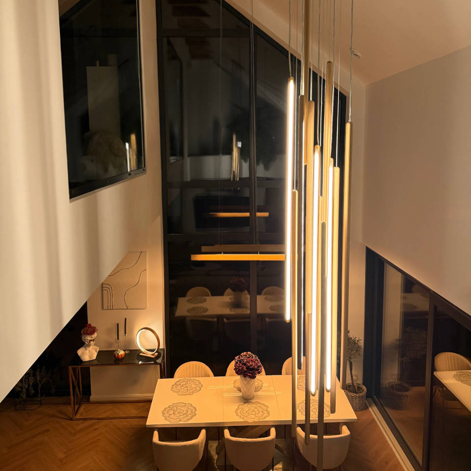 Żyrandol Vertica Loft